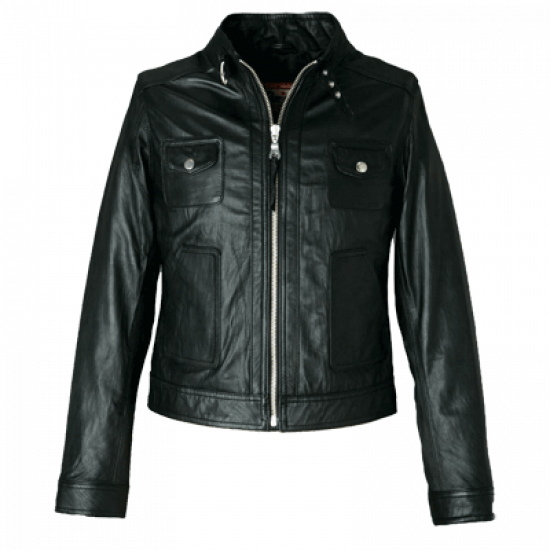 Leather Fashion Jacket Men