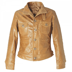 Leather Fashion Jacket Men