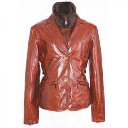 Leather Fashion Jacket Women