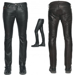 Leather Fashion Pant Men