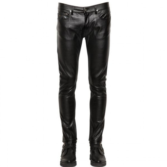 Leather Fashion Pant Men