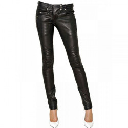 Leather Fashion Pant Women