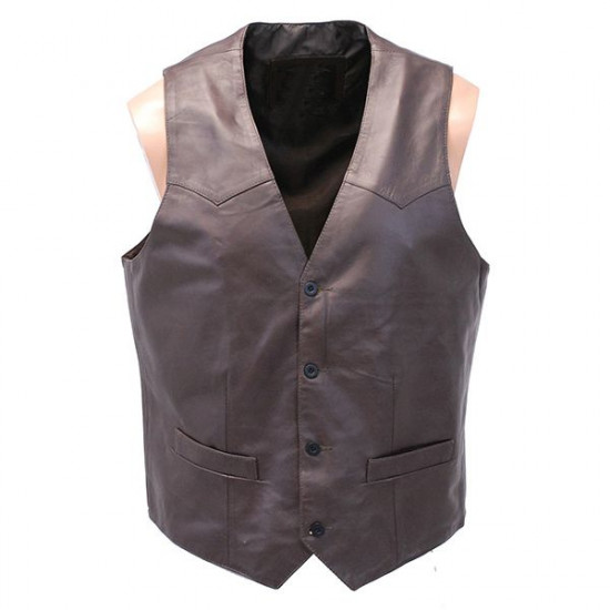 Leather Fashion Vest