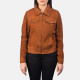 Suzy Brown Suede Jacket